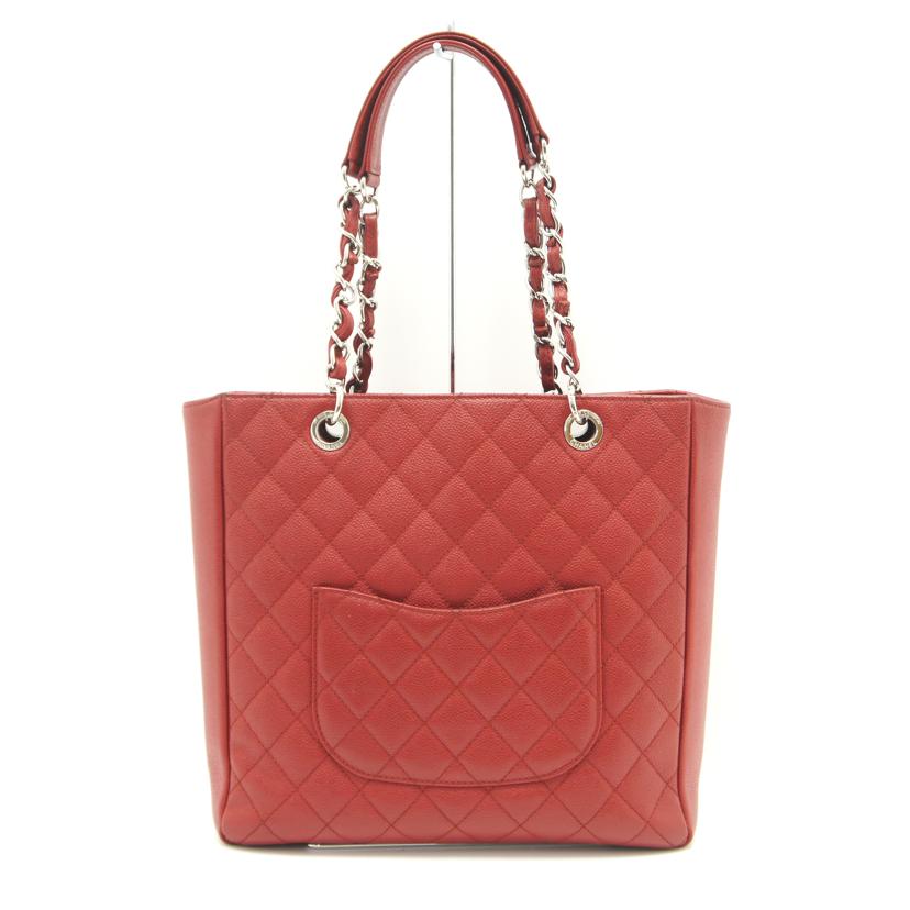 CHANEL シャネル/ココマークキャビアスキン/チェーントートバッグ//170*****/Bランク/75