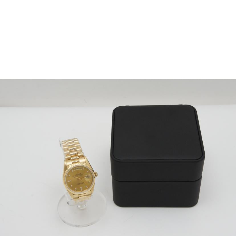 ROLEX ロレックス/デイデイト/K18YG無垢/10Pダイヤ/18238A//E295966/SAランク/75