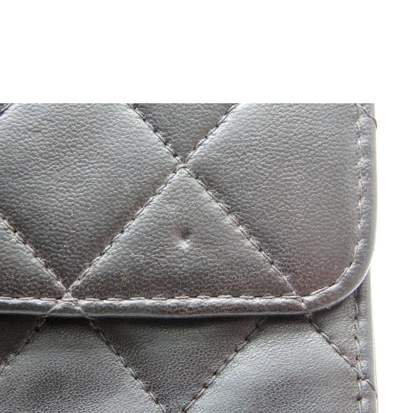 CHANEL シャネル/マトラッセ シングルフラップチェーンショルダー/A03569//537****/Bランク/93