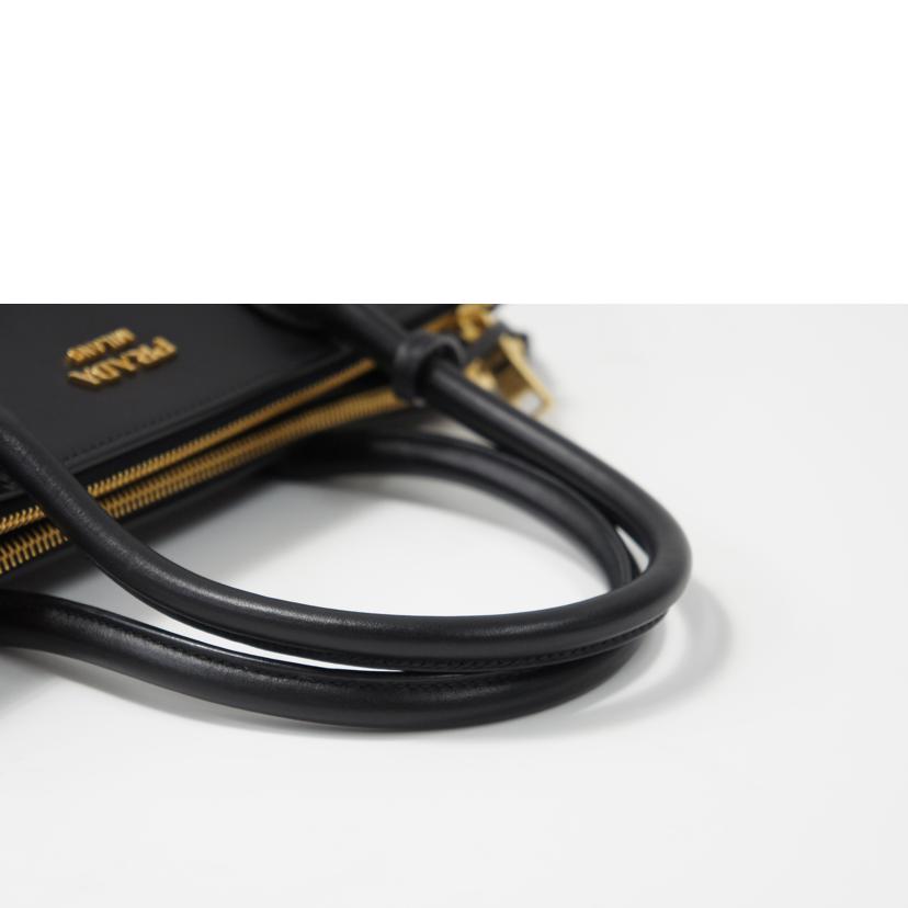 PRADA プラダ/パラディグム2WAY/サフィアーノ/黒/1BA130//7/2/SAランク/75