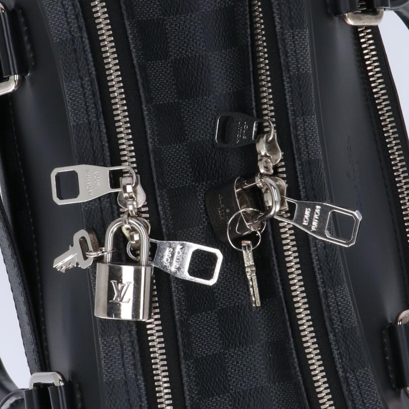 LV ルイヴィトン/オーバーナイト/ダミエ・グラフィット/N41004//MB2***/Bランク/75