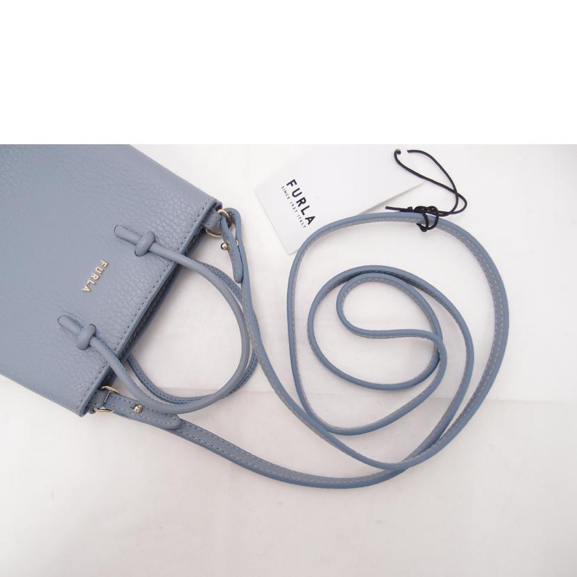 FURLA フルラ ハンドバック ポーチ アクセサリーポーチ ショルダーバッグ スマホポーチ 斜め掛け 肩掛け 水色 レディース/2wayミニハンド/スカイブルー/WE00116R76000//SAランク/69