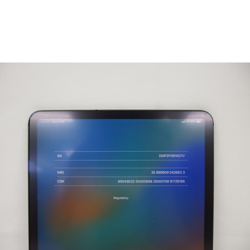 Apple アップル 2018年/iPad Pro 11インチ Wi-Fi+Cellular 64GB/MU0M2J/A//DMPZP0B1KD7V/Bランク/04
