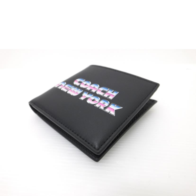 COACH コーチ/レザー2つ折り札入れ/C3412//Aランク/88