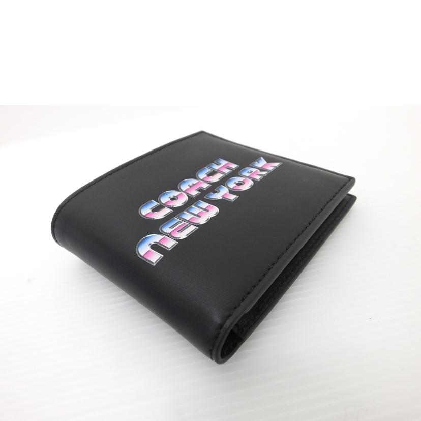 COACH コーチ/レザー2つ折り札入れ/C3412//Aランク/88