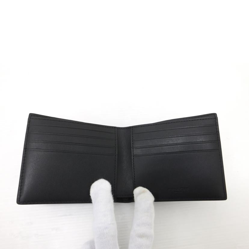 COACH コーチ/レザー2つ折り札入れ/C3412//Aランク/88