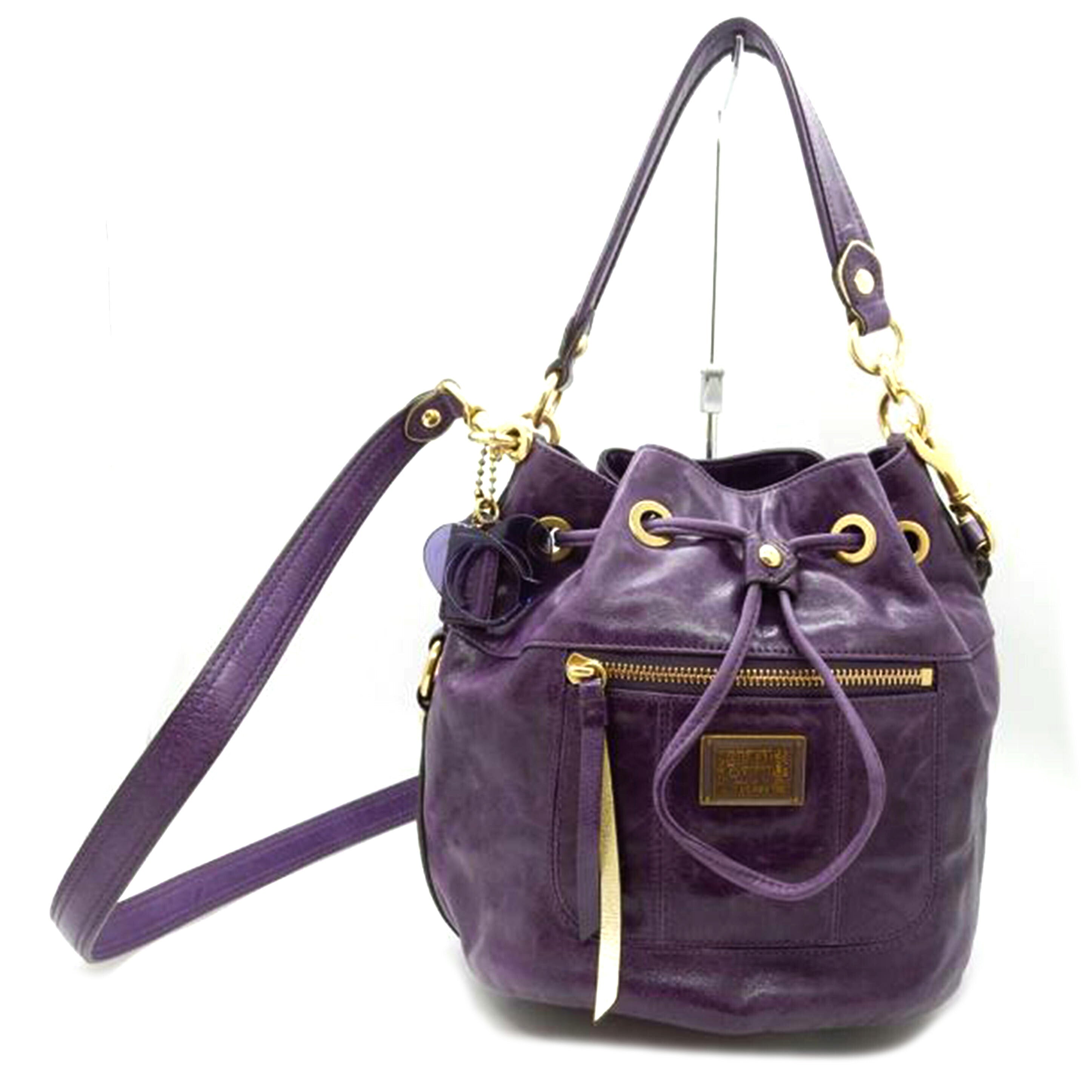 COACH コーチ/ポピー/シンチ/2WAY巾着ショルダーバッグ/17926//Bランク/02