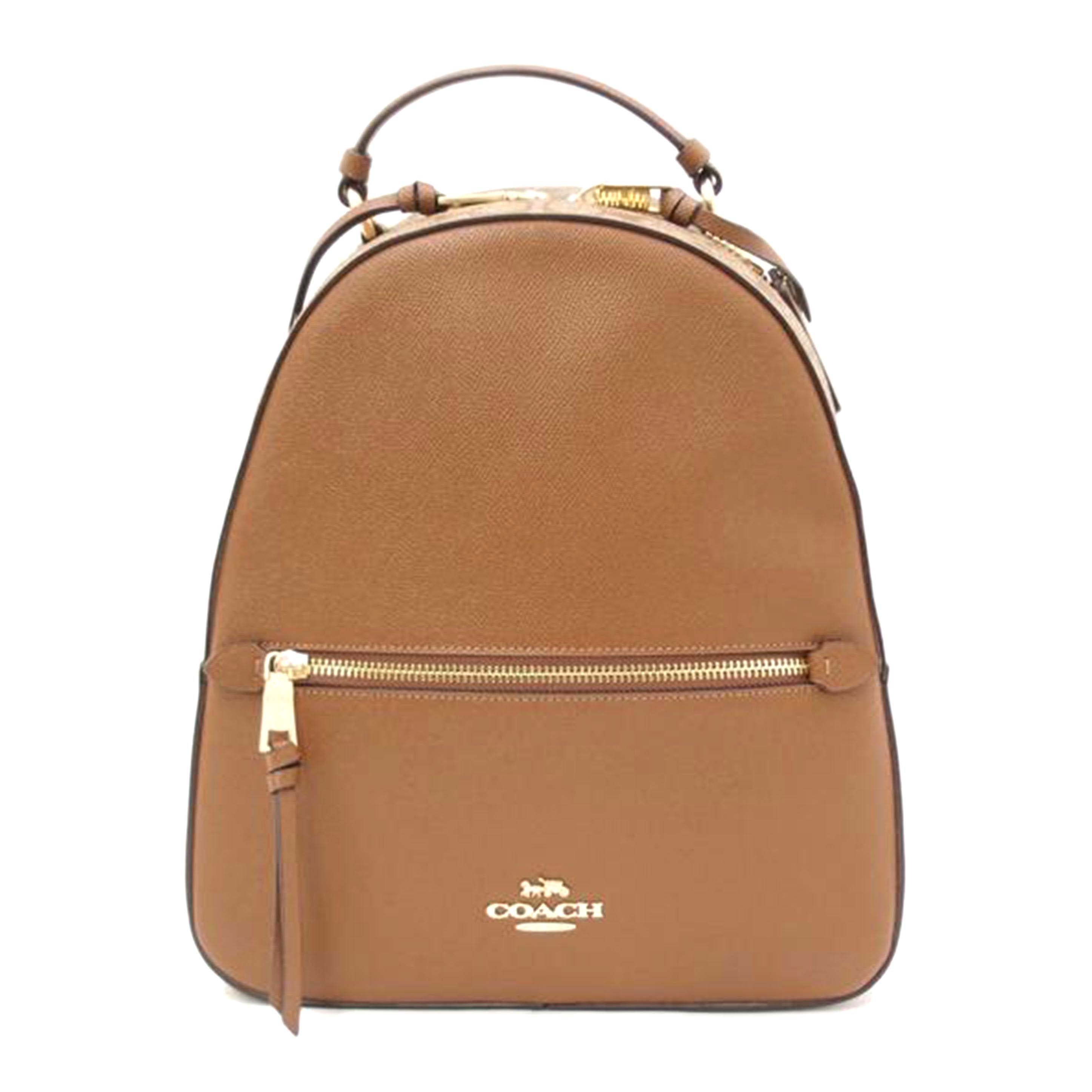 COACH コーチ 茶 リュック レディース/シグネチャージョーデインバックパック/ブラウン/F76622//B2021/SAランク/69