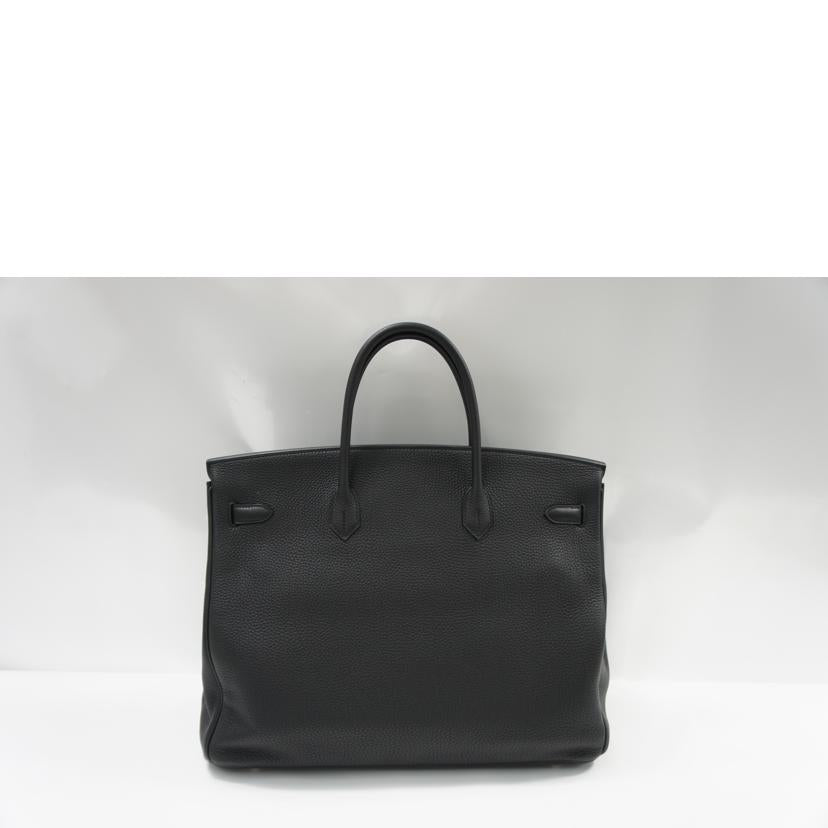 HERMES エルメス/バーキン40/トリヨンクレマンス/ブラック/SV金具//D刻印AS267 NN/SAランク/75