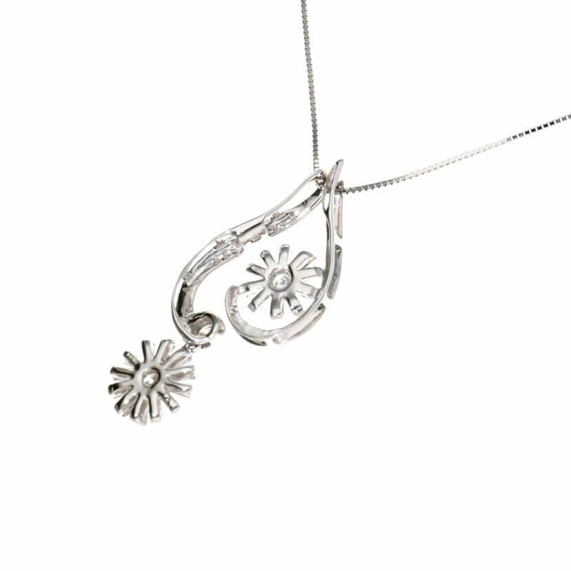 / K18WGダイヤネックレス 1.00ct//Aランク/75