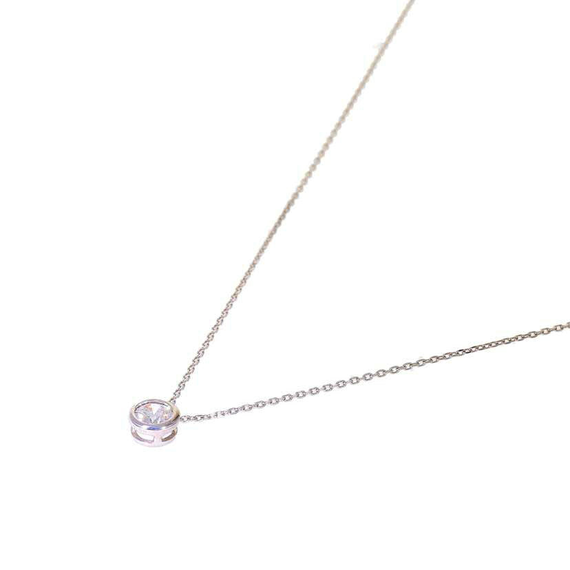 / K18WGダイヤネックレス0.20ct//Aランク/71