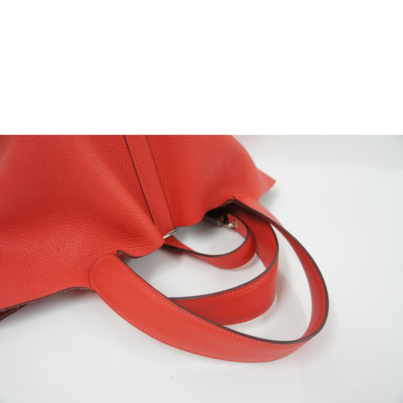 HERMES エルメス/ピコタンロックGM/トリヨンクレマンス/ルージュピヴォワンヌ//T刻印CT010 FA/Aランク/75