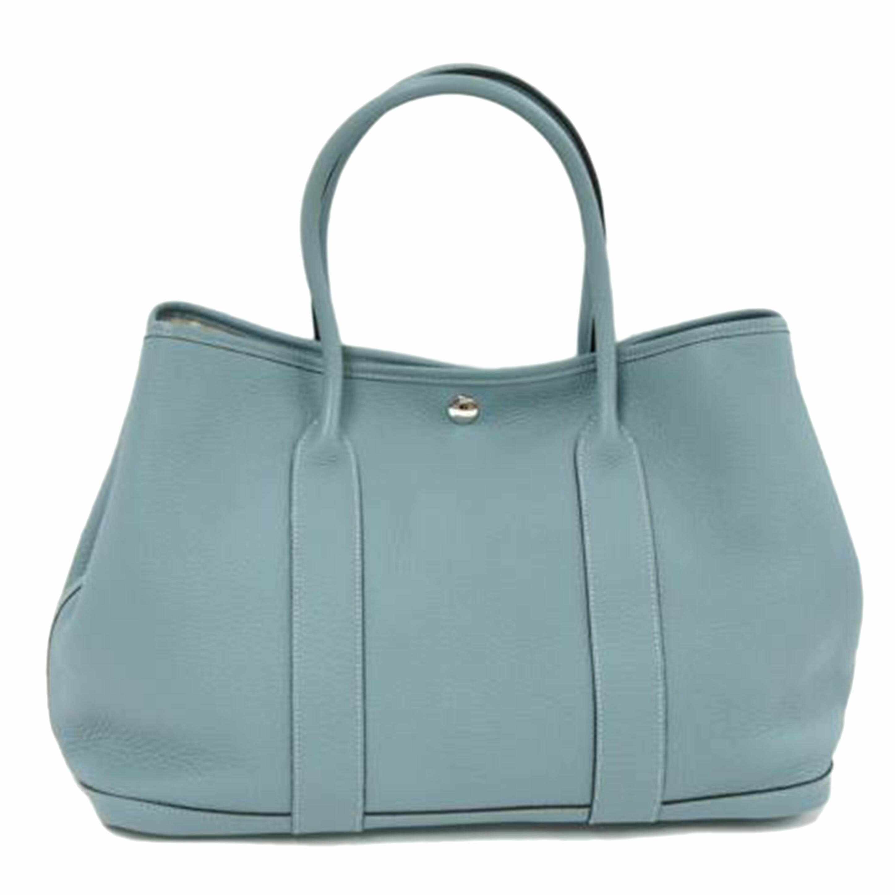 HERMES エルメス/ガーデンパーティーPM/ネゴンダ/シエル//J□M刻印/Aランク/75