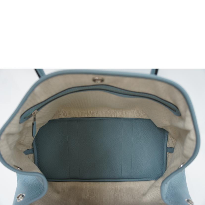 HERMES エルメス/ガーデンパーティーPM/ネゴンダ/シエル//J□M刻印/Aランク/75