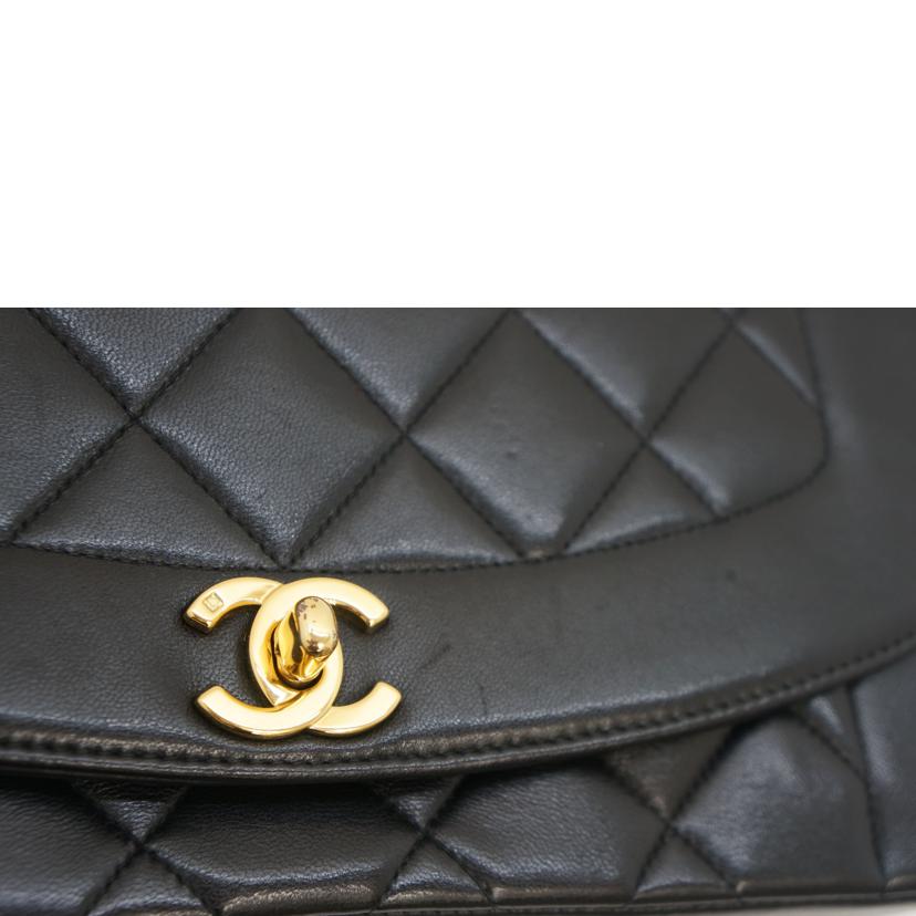 CHANEL シャネル/ヴィンテージ/マトラッセ/ダイアナフラップ/ラムスキン/A01165//3050087/ABランク/09
