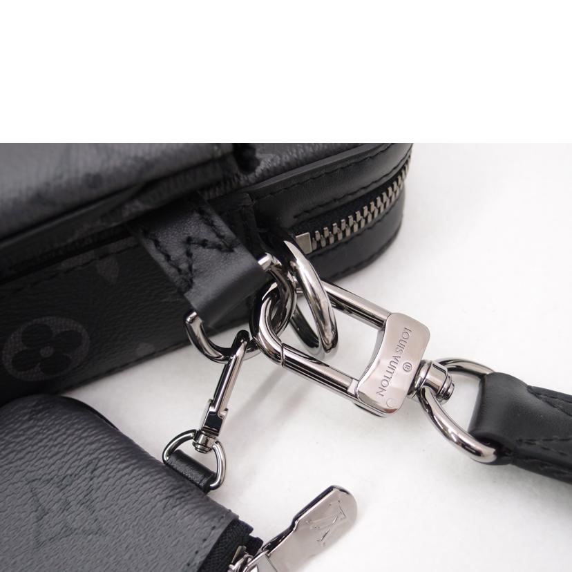 LOUIS VUITTON ルイヴィトン ビトン ショルダーバッグ 黒 斜め掛け メンズ/トリオメッセンジャー/モノグラム・エクリプス/M69443//RFI****/SAランク/69