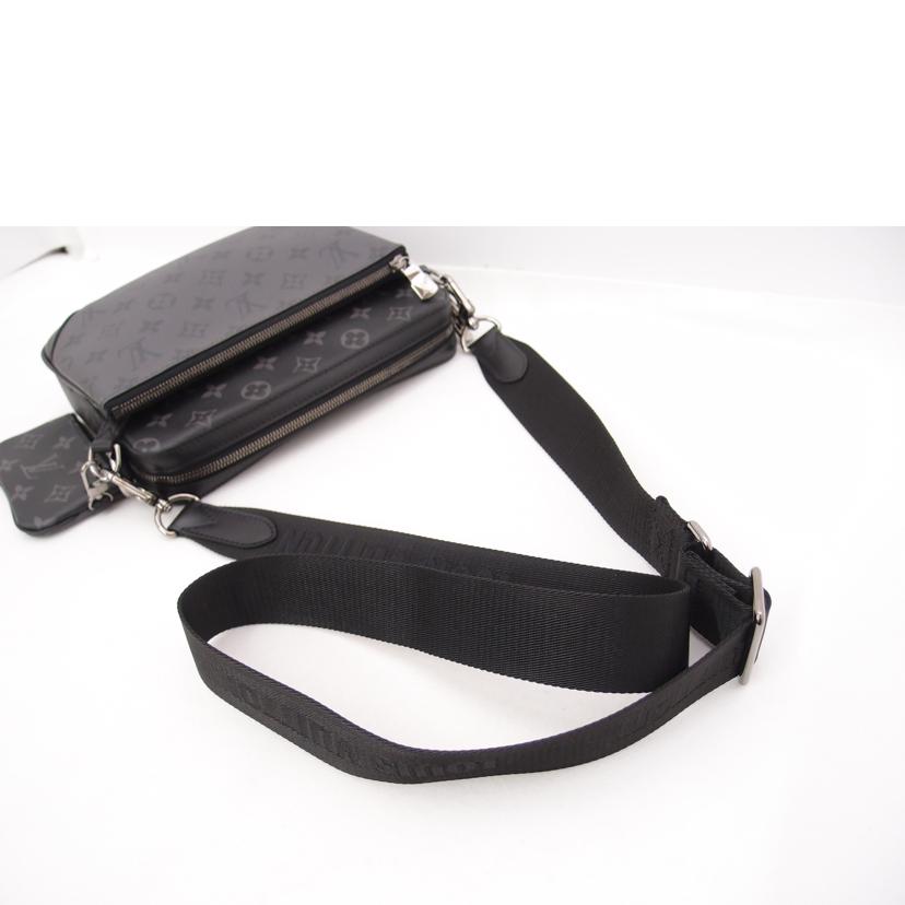 LOUIS VUITTON ルイヴィトン ビトン ショルダーバッグ 黒 斜め掛け メンズ/トリオメッセンジャー/モノグラム・エクリプス/M69443//RFI****/SAランク/69