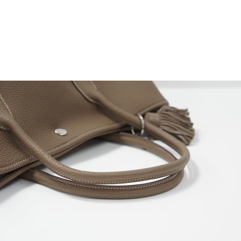 HERMES エルメス/ガーデンパーティーPM/ネゴンダ/エトゥープ//X刻印 GS004 H/Aランク/75