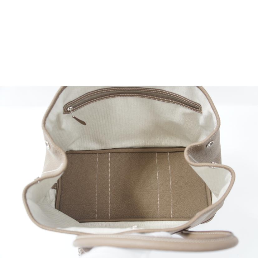 HERMES エルメス/ガーデンパーティーPM/ネゴンダ/エトゥープ//X刻印 GS004 H/Aランク/75