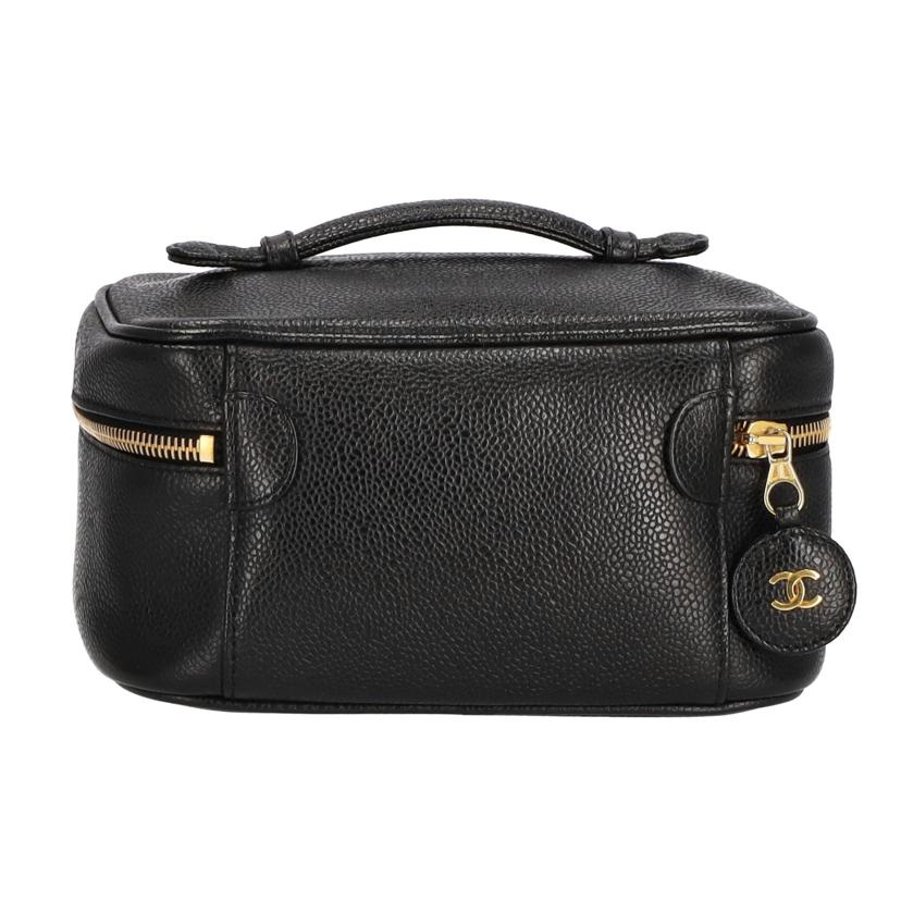 CHANEL シャネル/ココマーク キャビアスキンバニティバッグ//363****/ABランク/75