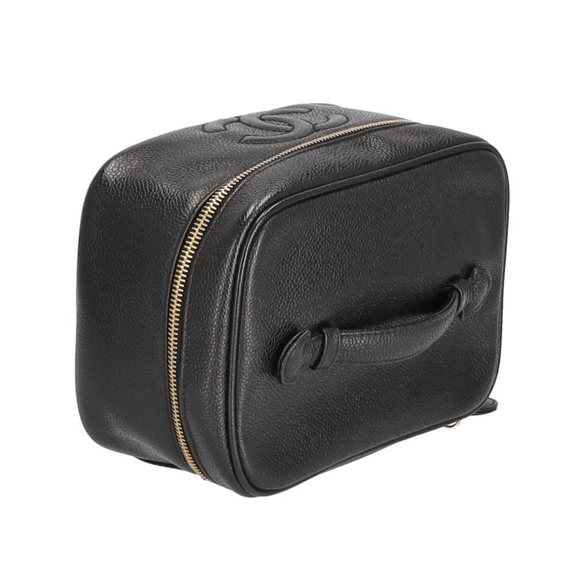 CHANEL シャネル/ココマーク キャビアスキンバニティバッグ//363****/ABランク/75