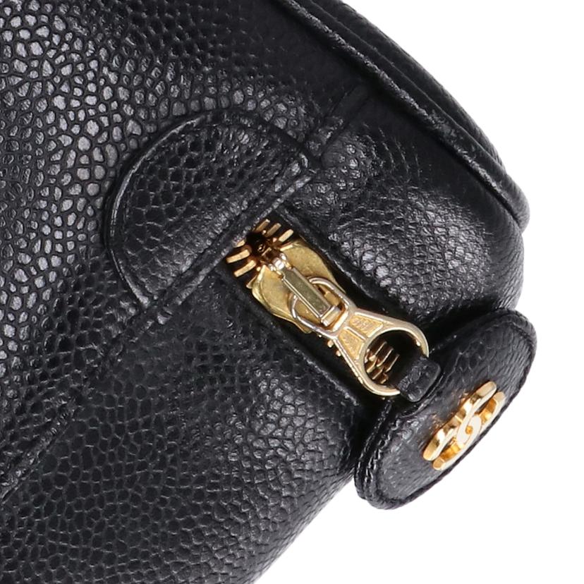 CHANEL シャネル/ココマーク キャビアスキンバニティバッグ//363****/ABランク/75