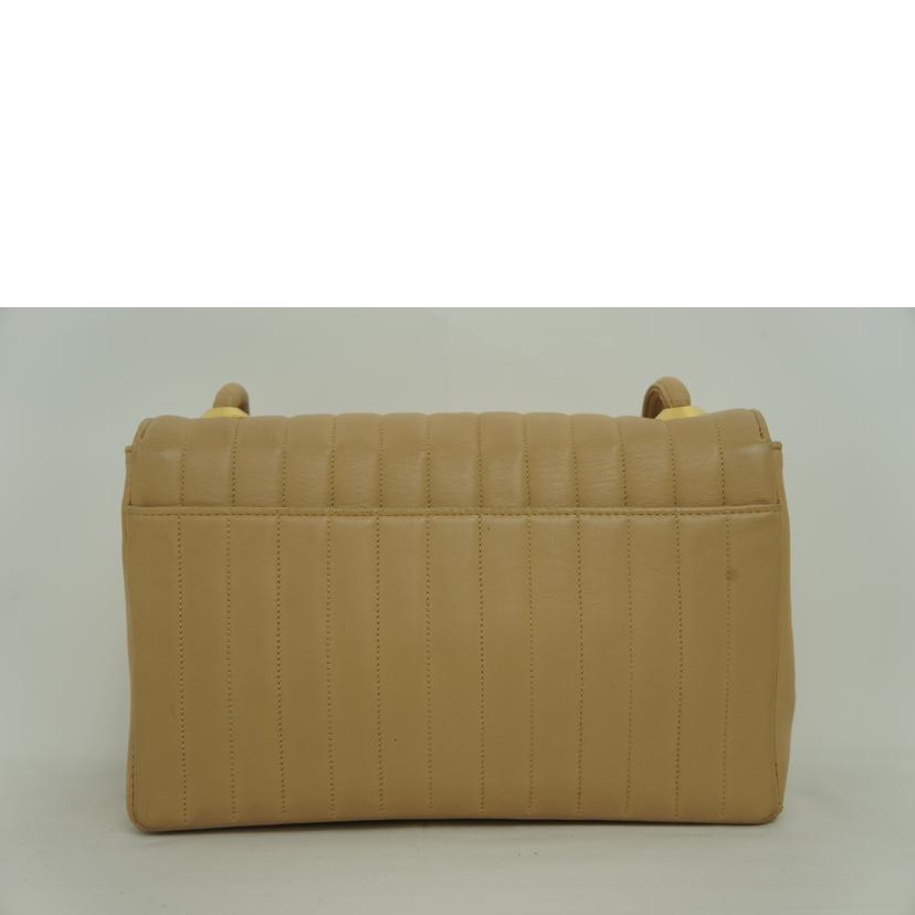 CHANEL シャネル/ヴィンテージ/縦ステッチショルダー/ラムスキン//1907994/Bランク/09