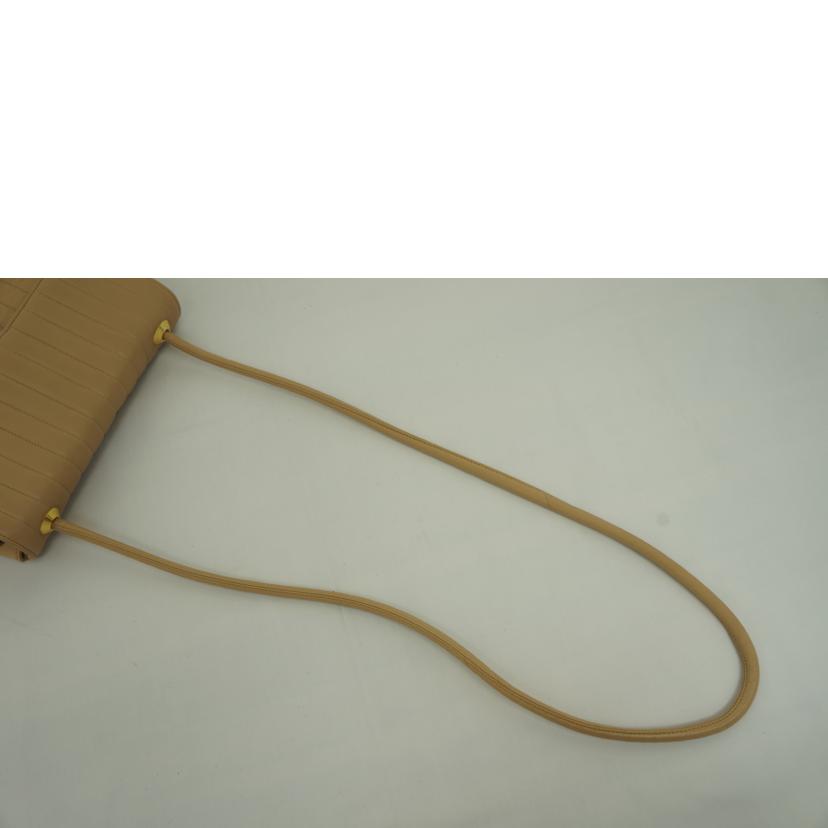 CHANEL シャネル/ヴィンテージ/縦ステッチショルダー/ラムスキン//1907994/Bランク/09