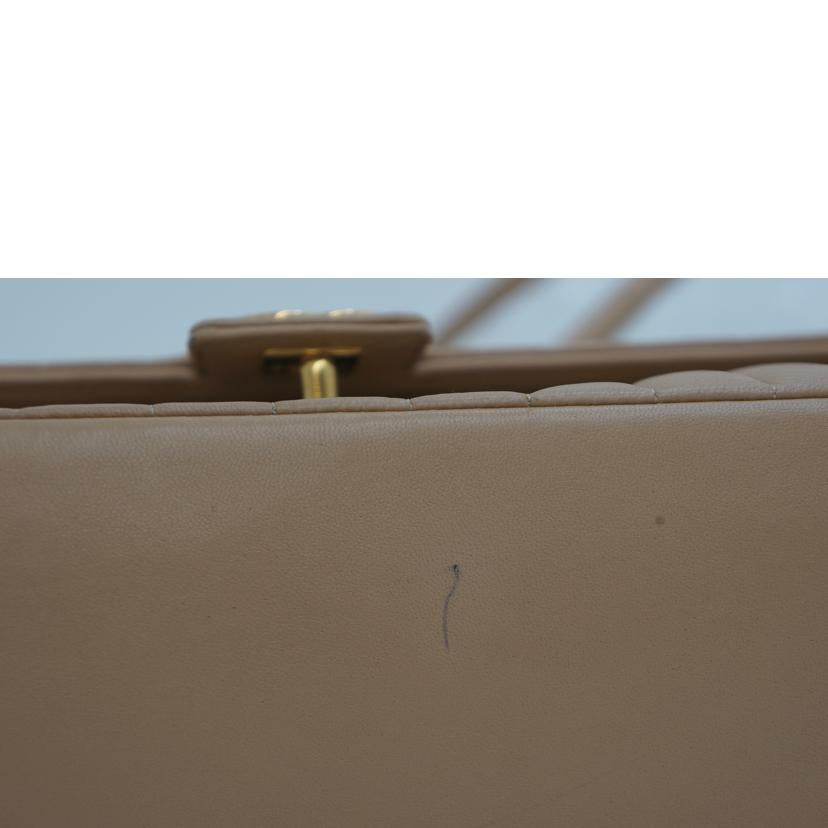 CHANEL シャネル/ヴィンテージ/縦ステッチショルダー/ラムスキン//1907994/Bランク/09