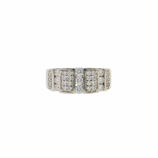 / Pt950ダイヤリング0.90ct//Aランク/75