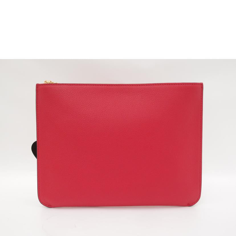 C.LOUBOUTIN クリスチャンルブタン 赤 セカンドバッグ ポーチ ハートチャーム レディース/ルビキュート・エンパイアチャームクラッチ/レッド/185073//SAランク/69