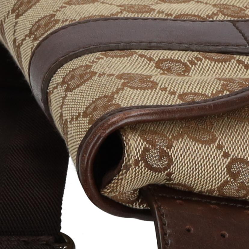 GUCCI グッチ/GGキャンバス ウエストバッグ ボディバッグ/145851//492***/Bランク/75