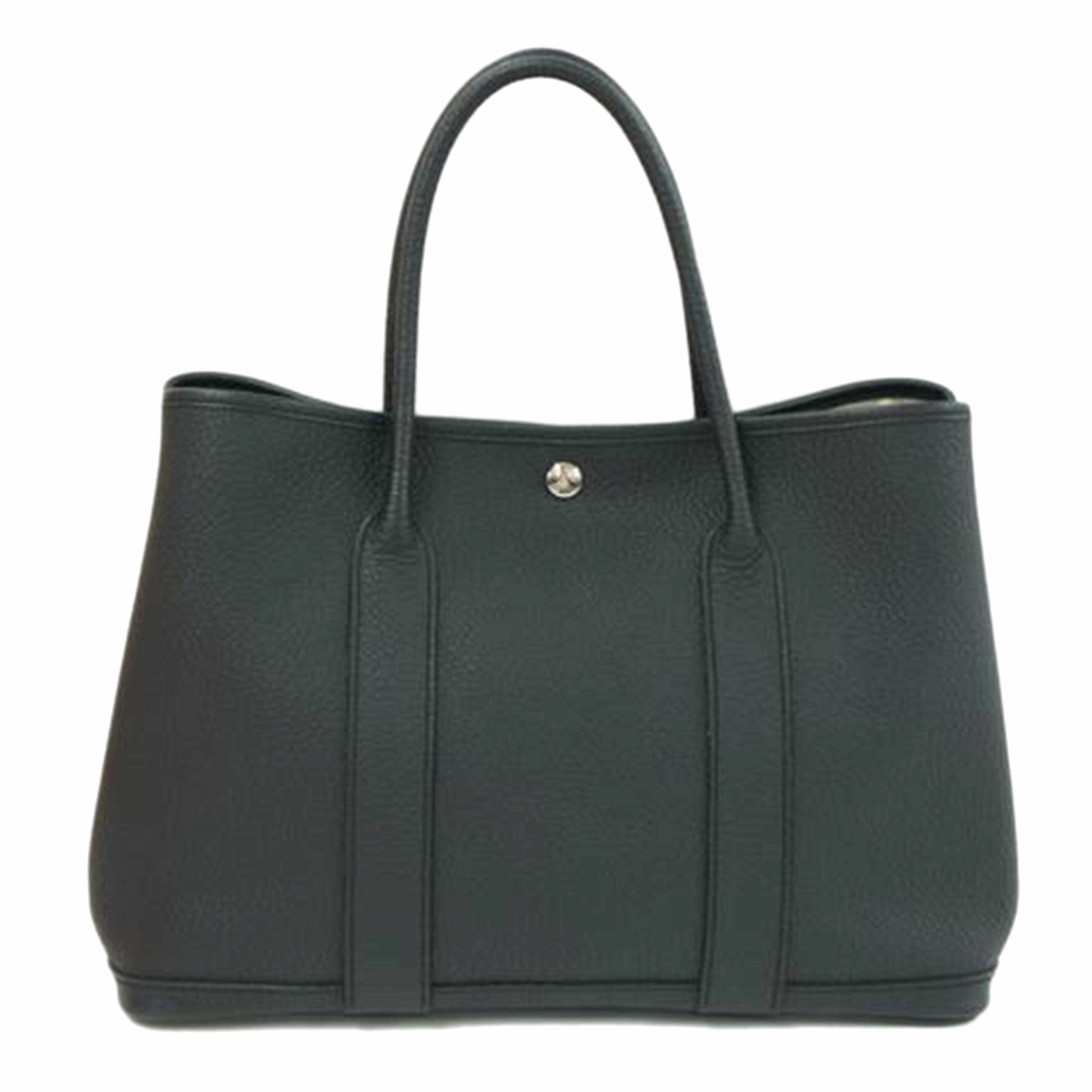 HERMES エルメス/ガーデンパーティーPM/ネゴンダ/ブラック//VP □R刻印 /SAランク/75