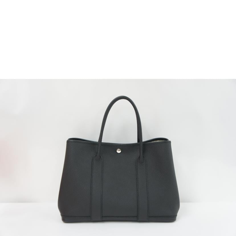 HERMES エルメス/ガーデンパーティーPM/ネゴンダ/ブラック//VP □R刻印 /SAランク/75