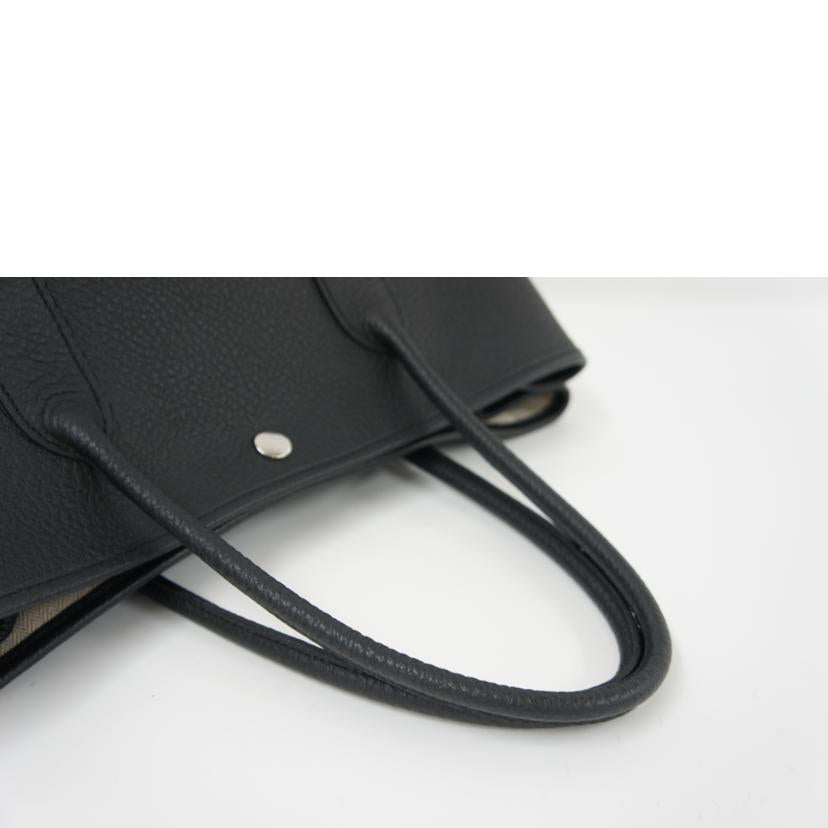 HERMES エルメス/ガーデンパーティーPM/ネゴンダ/ブラック//VP □R刻印 /SAランク/75
