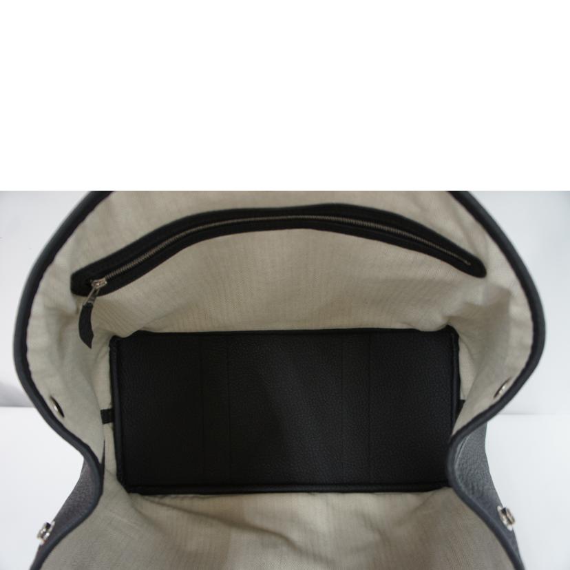 HERMES エルメス/ガーデンパーティーPM/ネゴンダ/ブラック//VP □R刻印 /SAランク/75