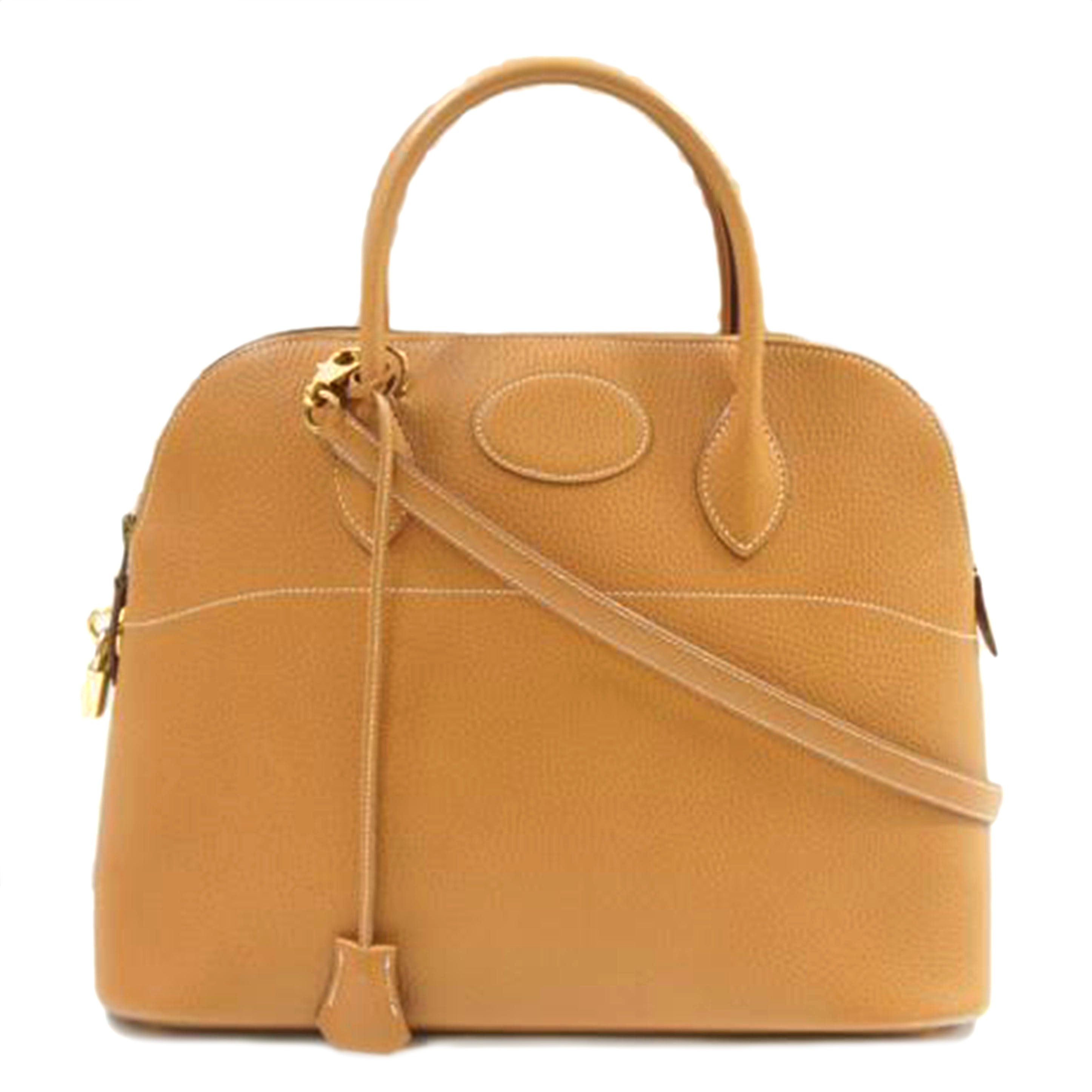 HERMES エルメス/ボリード35/クシュベル/ゴールド/GD金具//○Z刻印3C/Bランク/75