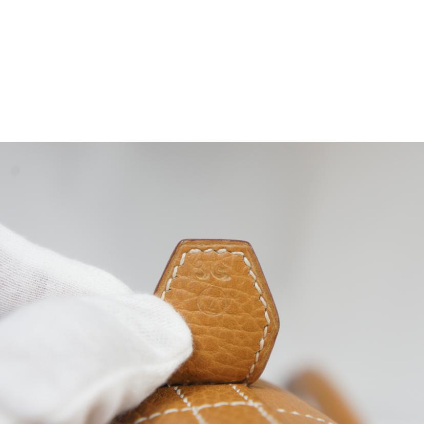 HERMES エルメス/ボリード35/クシュベル/ゴールド/GD金具//○Z刻印3C/Bランク/75