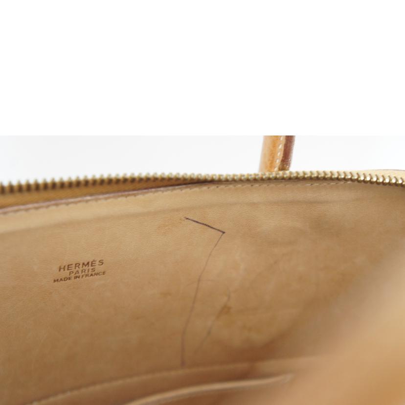 HERMES エルメス/ボリード35/クシュベル/ゴールド/GD金具//○Z刻印3C/Bランク/75