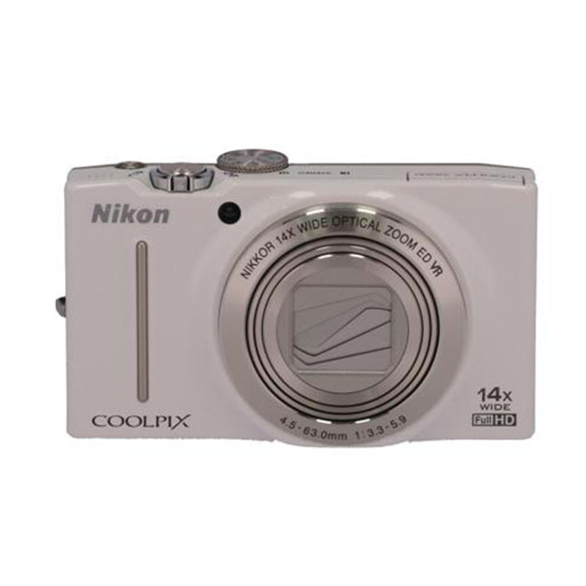 Nikon COOLPIX S8200 ホワイト 革ケース付き-