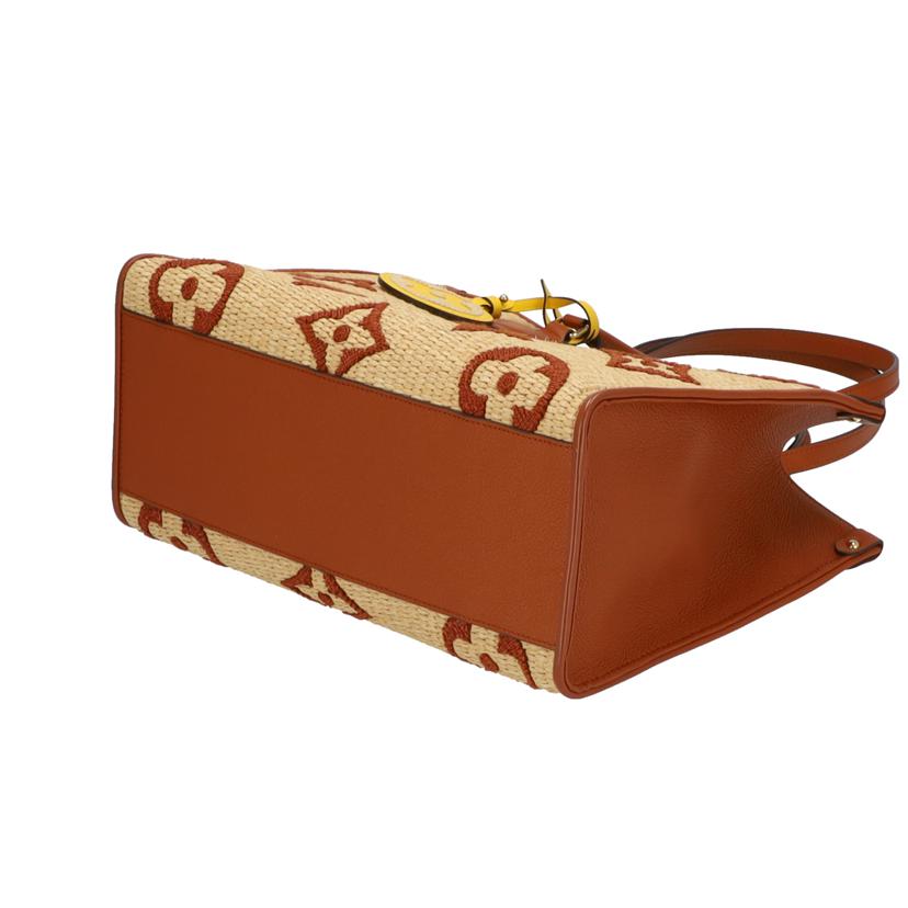 LV ルイヴィトン/オンザゴーMM/モノグラムラフィア/M57707//FX0251/ABランク/75