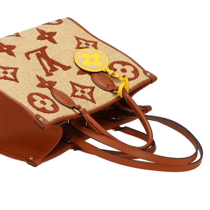 LV ルイヴィトン/オンザゴーMM/モノグラムラフィア/M57707//FX0251/ABランク/75