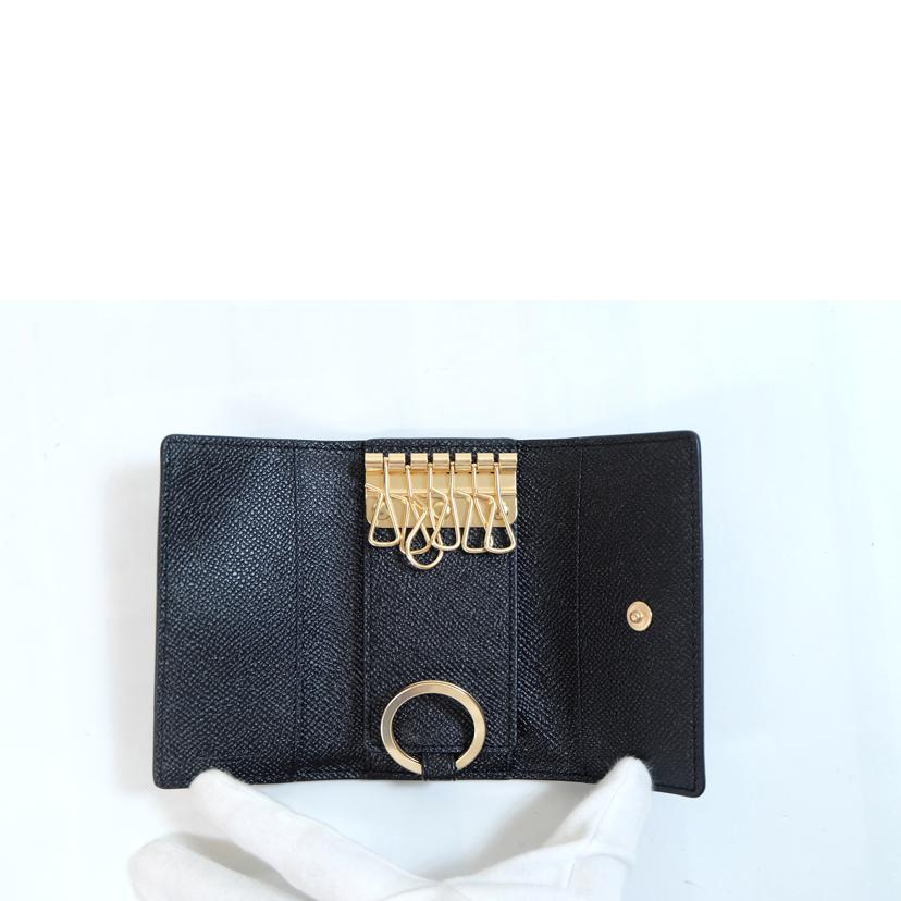 COACH コーチ/クロスグレインレザーロゴ6連キーケース/58359//Aランク/71