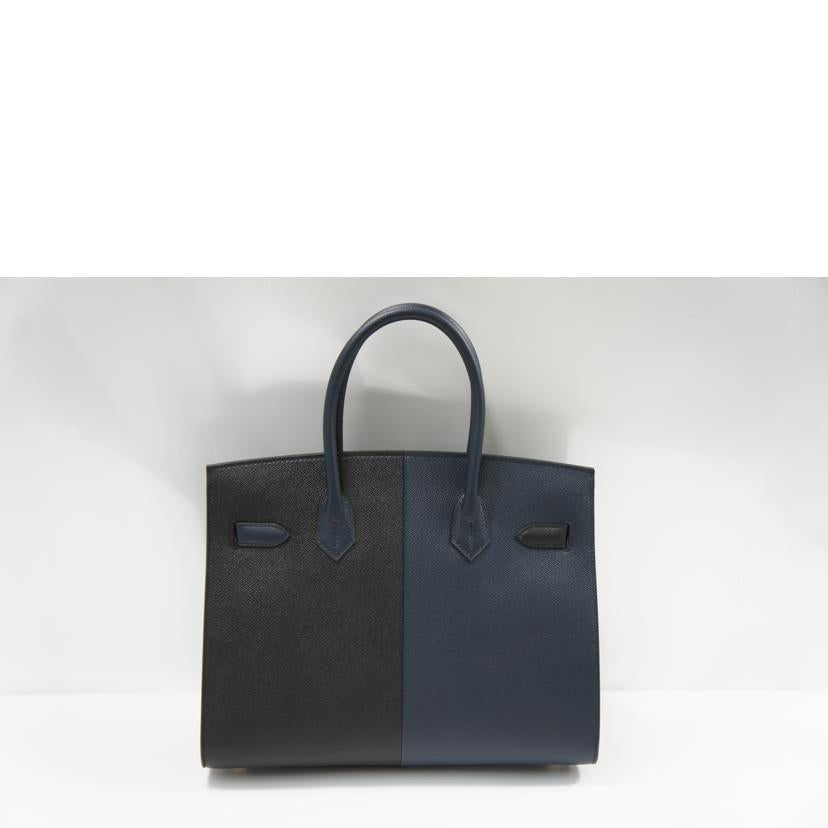 HERMES エルメス/バーキン30セリエ/カザック/エプソン/ブルーインディゴ×ノワール/H082014CCAC//Y刻印ST521 FW/Sランク/75