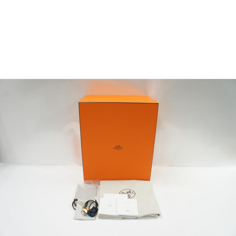 HERMES エルメス/バーキン30セリエ/カザック/エプソン/ブルーインディゴ×ノワール/H082014CCAC//Y刻印ST521 FW/Sランク/75