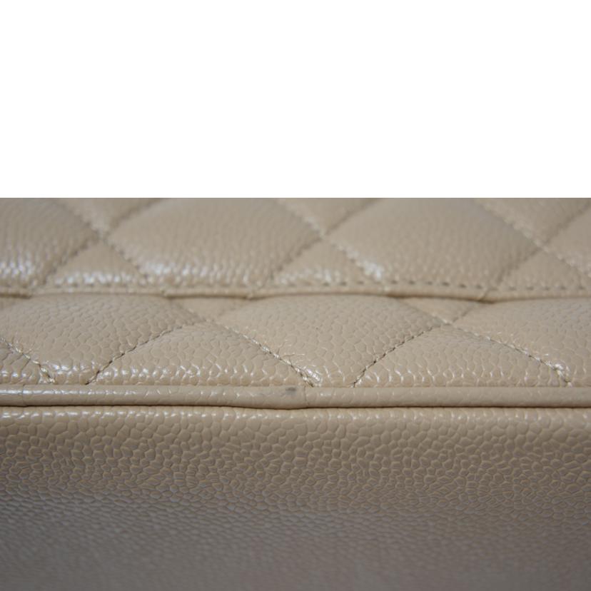 CHANEL シャネル/復刻トート/キャビアスキン/ベージュ/A1804//10438372/Aランク/75