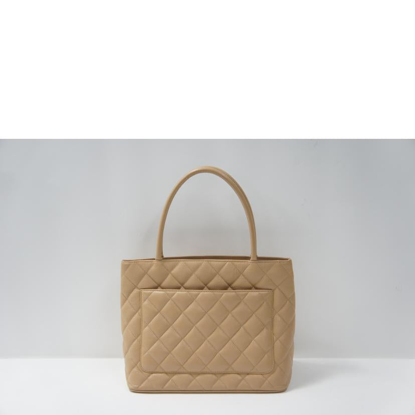 CHANEL シャネル/復刻トート/キャビアスキン/ベージュ/A1804//10438372/Aランク/75