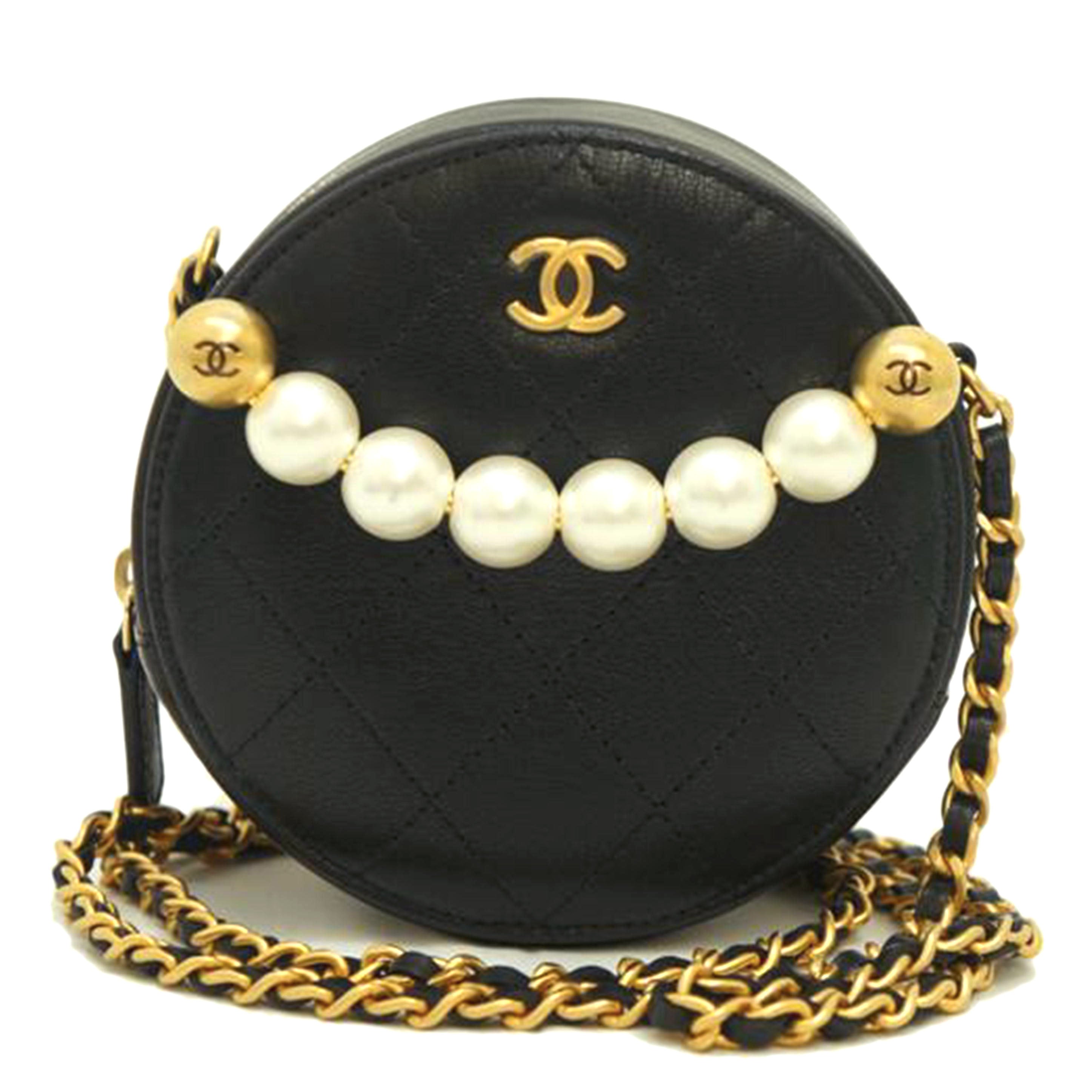 CHANEL シャネル/フェイクパール/ラウンドチェーンショルダー//29351864/SAランク/09