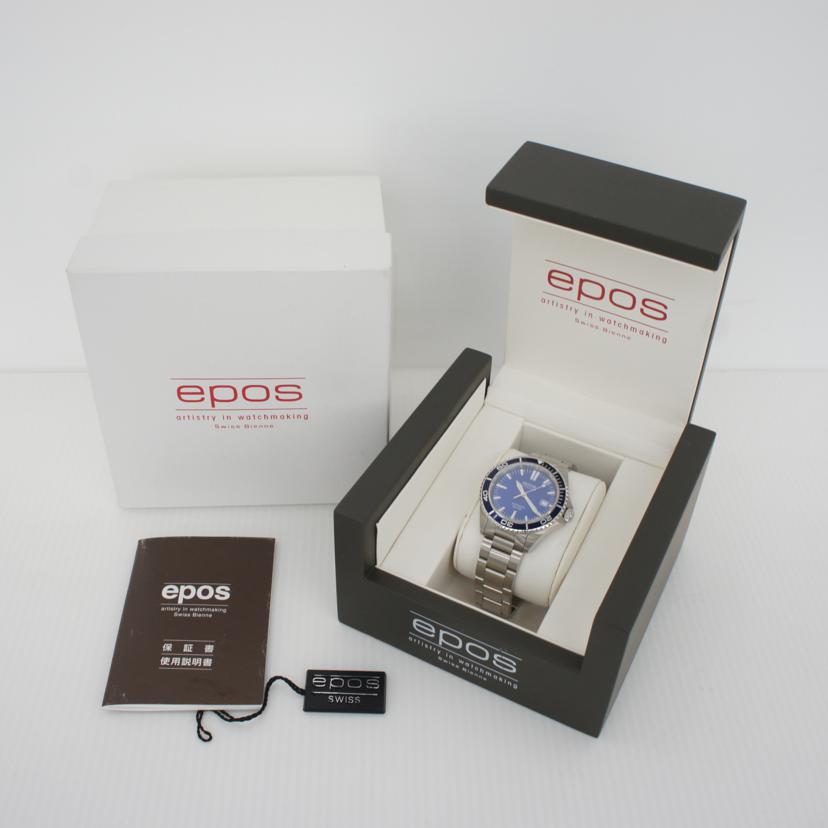 epos エポス/スポーティブ ダイバー/自動巻/3413BLM//Aランク/75
