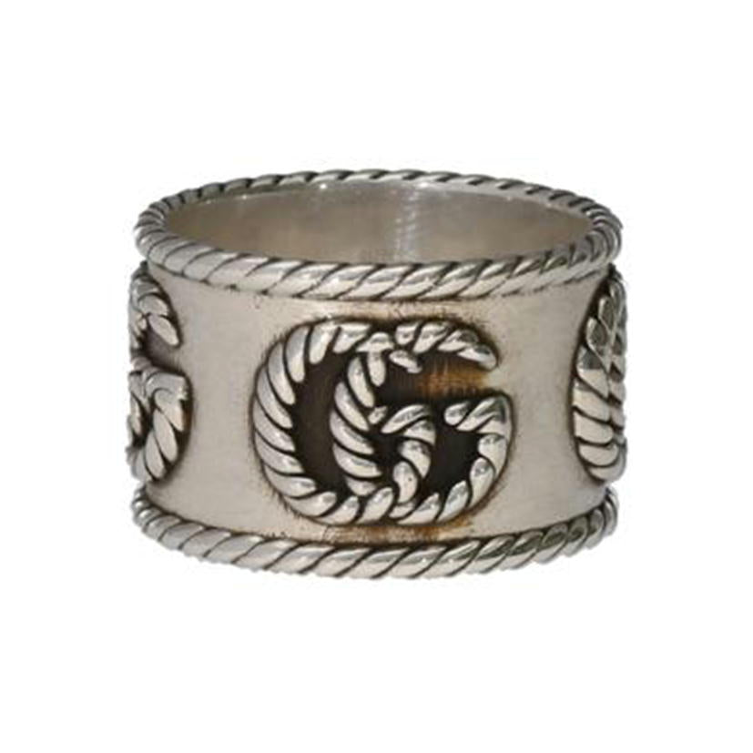 GUCCI グッチ/ダブルGツイストリング//★1561FI/ABランク/75